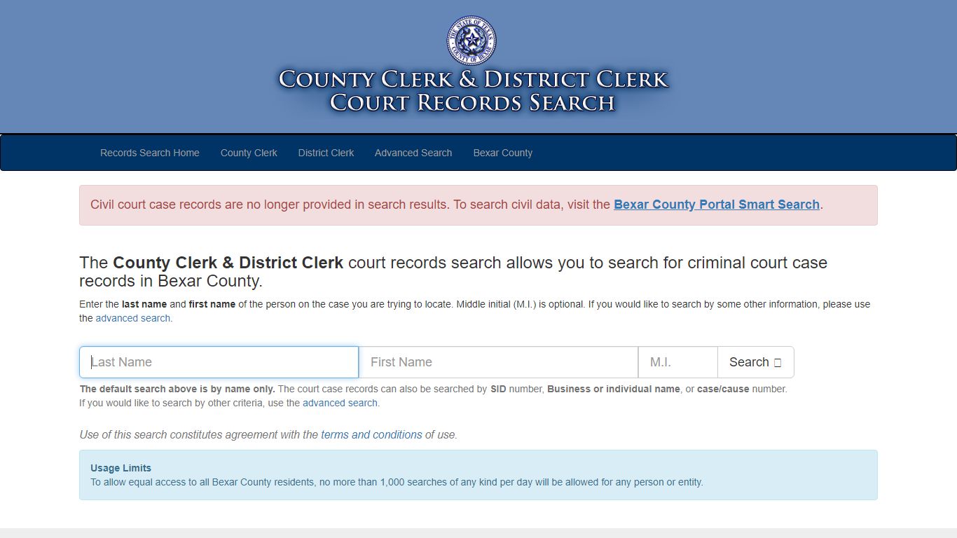 Court Records Search